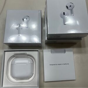 Apple AirPods Gen 4 Wireless Earbuds (ANC)
